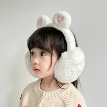 Childrens earmuff winter warm and cute ultra cute plush thickening girl baby ear cover ear warmer ear cover autumn winter style