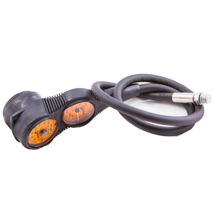 Submersible instrument residual pressure gauge high-pressure gauge three tables refers to the north needle