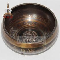 Bouddhas Nepal Buddha Soundbowl Turn Bowl Red Copper Thickening Buddha Soundbowl Method Soundbowl van Van Tone Bowl 11c