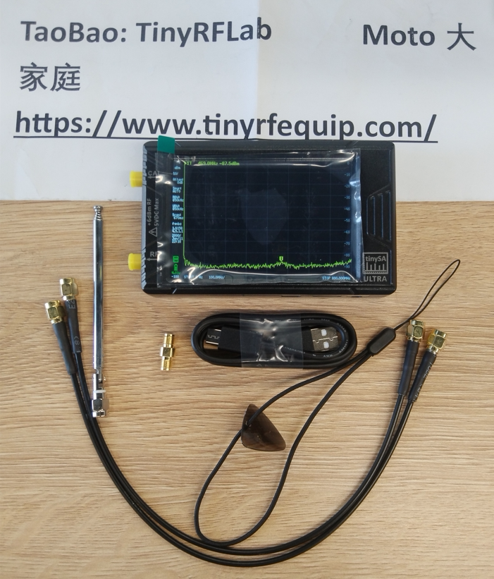 Анализаторы спектра tinysa ultra spectrum analyzer 10k-12ghz  bluetooth ham rf Erik Kaashoek