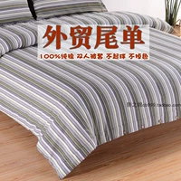 Chăn thô bao gồm một miếng bông 100% cotton dày mùa đông ấm 200 × 230 chăn đôi ưu đãi đặc biệt gối kèm chăn