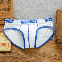 Men Low waist breathable Antibacterial Fashion Chauding briefs Elastic Translucent Clear and refreshing Sweat Youth Student Triangle Pants