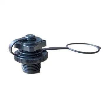 Leather boating Boston spiral gas nozzle Shen Yi Rubber boat valve cover Gas nozzle accessories Nut plug