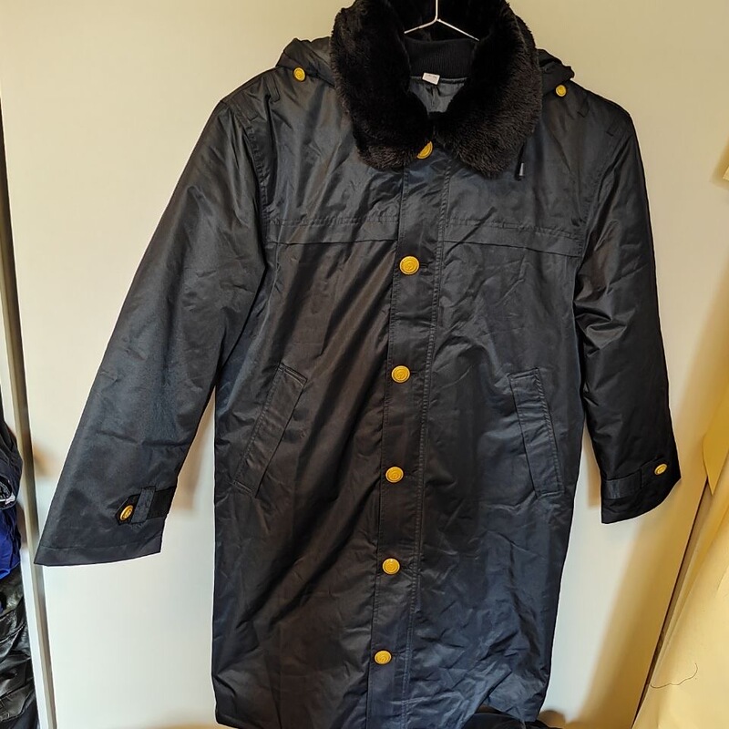 New Model of Railway Workwear with Detachable down Lining, Long Style, Warm, Suitable for High-Speed Rail
