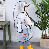 Baby raincoat rain shoes set children kindergarten 1-2-3-6 years old transparent children raincoat girls baby raincoat