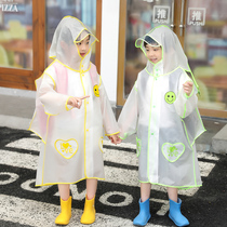 Childrens raincoat rain boots set poncho kindergarten baby primary school boy boy girl child raincoat with schoolbag