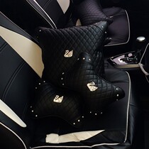 Car supplies with drill Swan car headrest car pillow waist pillow creative rhinestone swan neck pillow creative rhinestone swan neck pillow