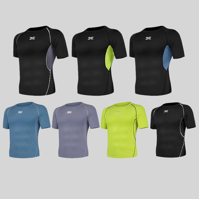 Fitness Clothes Men's Suite Speed Dry Dry Dry Dry Dressing Dressing Clothes Basketball Gym Running Set