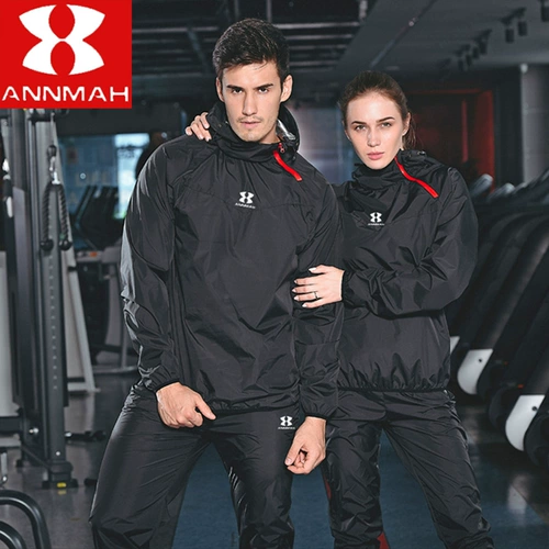 Пот костюм мужской костюм лето, понижающий костюм, женский больше, костюм для потери веса спорт.