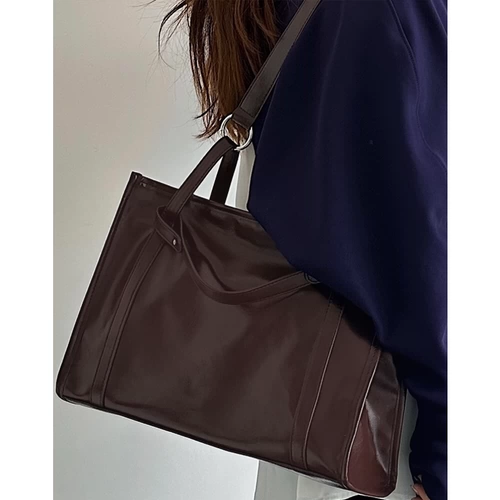 Ретро вместительная и большая квадратная модная универсальная сумка на одно плечо, изысканный стиль