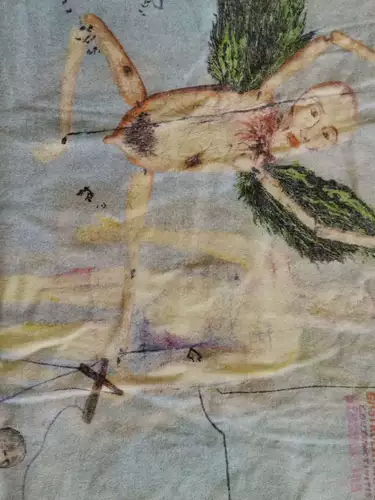 Индивидуальный VTG Retro Rock Short -sleeved Kurt Non -FearOfgod сделал старую воду, промывая воду в конце апреля