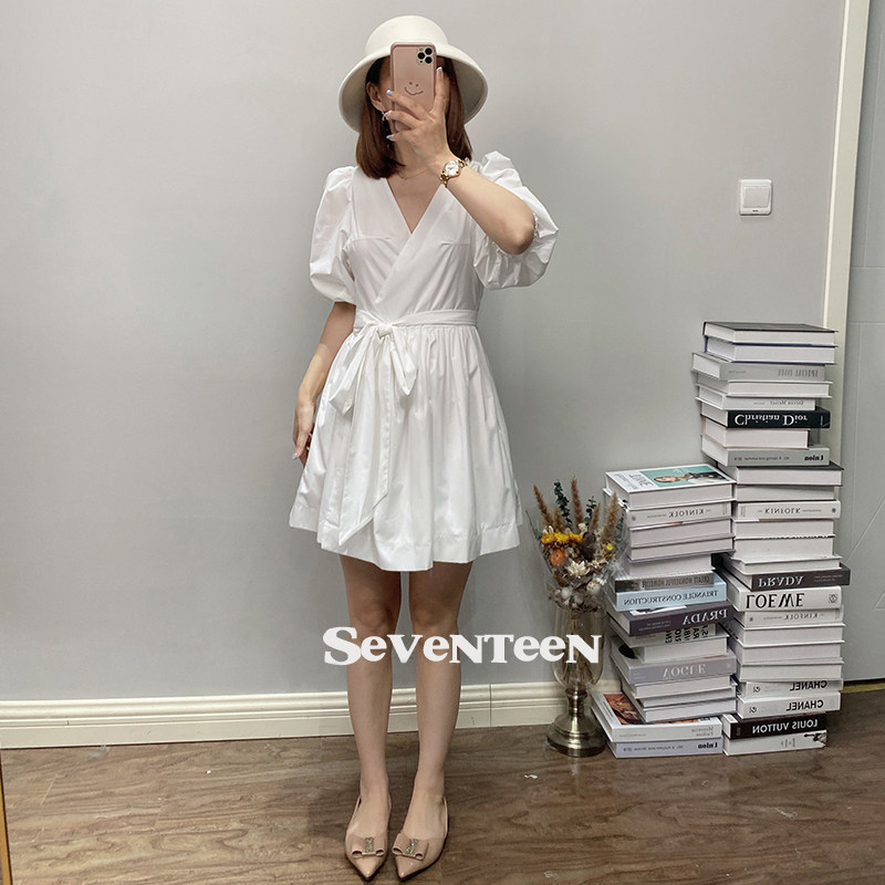 The little guy wears it too beautiful, and the beauty and beauty of the foreign dress casings for the women's 2022 Summer