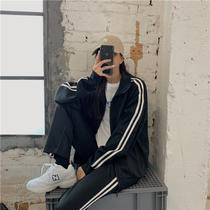 Japan SLY sportswear casual suit women 2020 fall new loose fashion Two sets of student tides