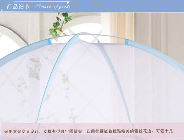 Cửa lưới chống muỗi ma thuật lắp đặt miễn phí với màn chống muỗi tự động cho học sinh gấp 0,8 m 90 / 120cm / 1,5 giường màn khung ròng rọc