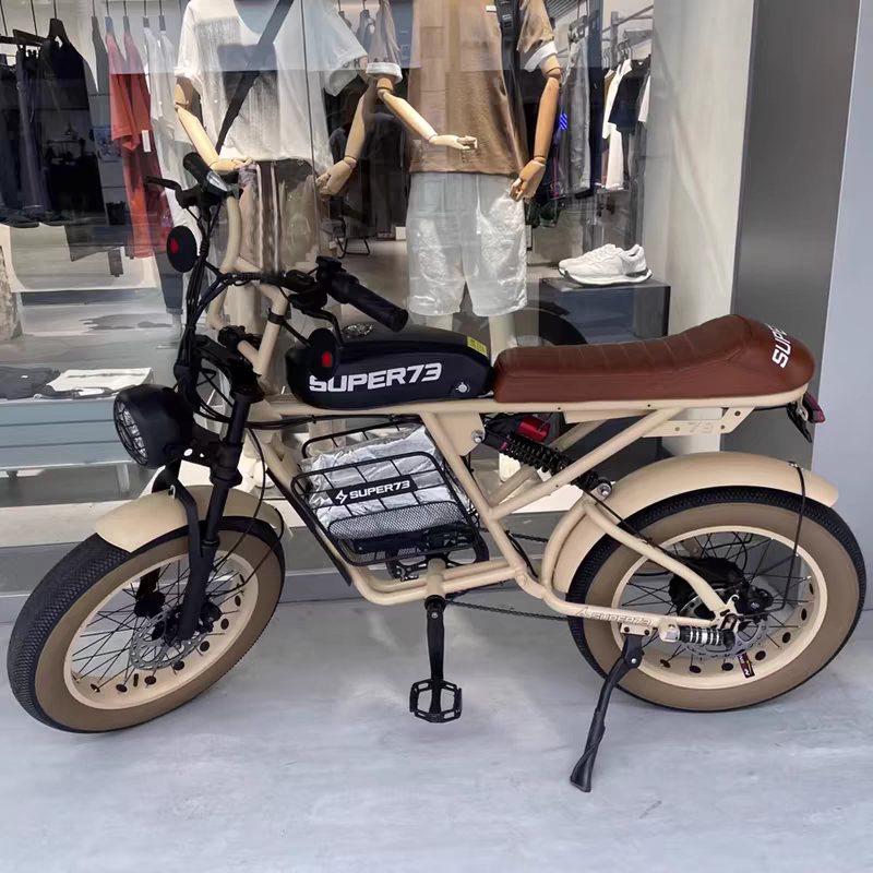 Cool Running Love Super73 Off-Road Retro Electric Bicycle New National Standard Men's and Women's Commuting Electric Bike
