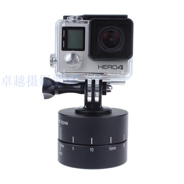 Suitable for Gopro 8 7 micro single 360 degree automatic rotating gimbal time-lapse timer panoramic film shooting
