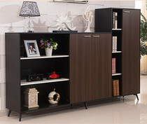 Beijing Office Furniture Documents Dwarf Bookcase Cabinet Brief About High And Low Combined Information Cabinet Plate Floor Multi-Treasure Chest Locker