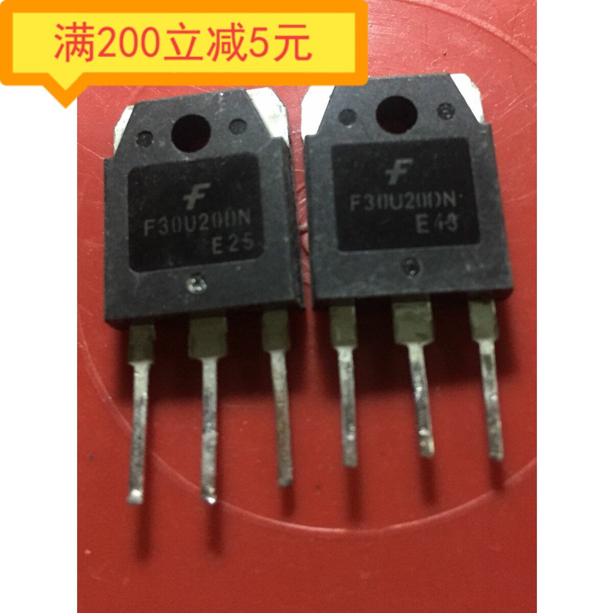 F30U20DN 30A 200V fast recovery diode quality assurance test good delivery