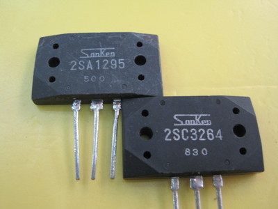 Original disassembly audio amplifier pairing tube 2SA1295 2SC3264 A1295 C3264 a pair of 9 yuan