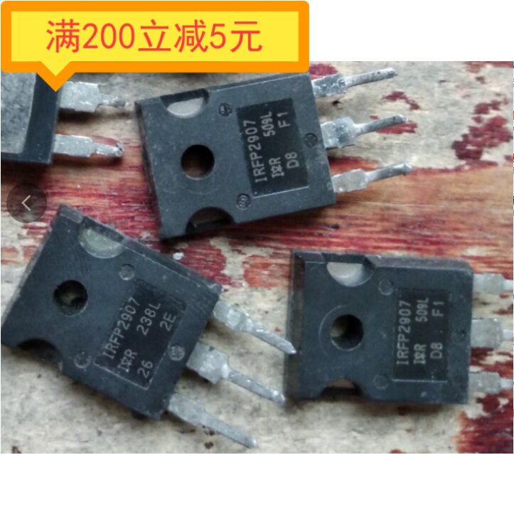 ·IRFP2907 with the same number imported original word dismantling parts and measuring the large chip