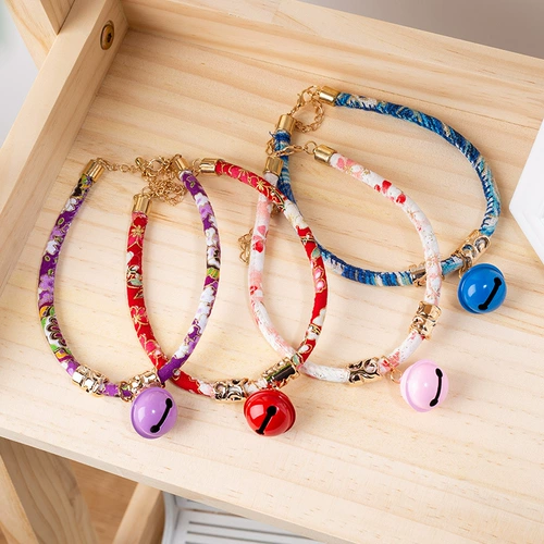 Ретро колокольчик, японский чокер, кролик, ожерелье, новая коллекция, кот, стиль бохо, домашний питомец