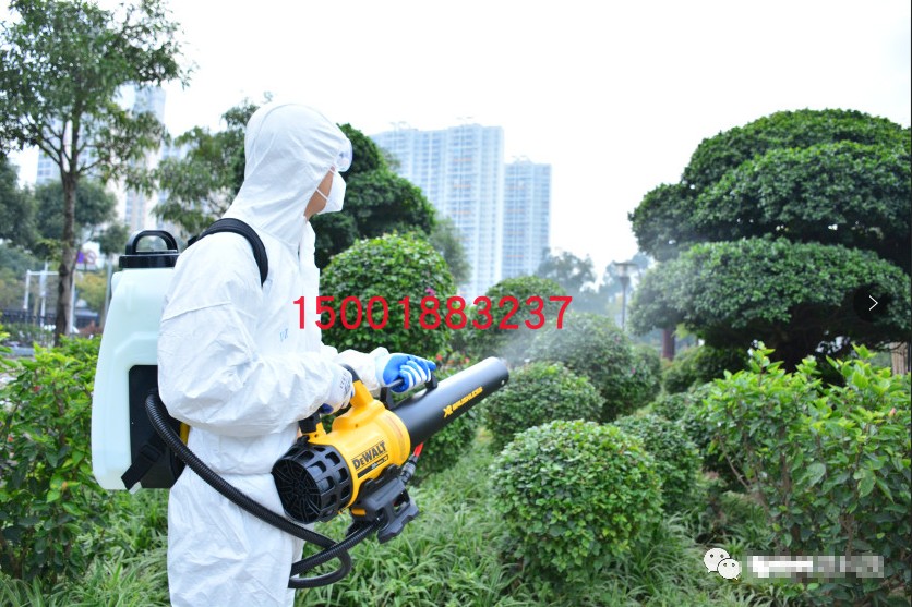 雅胜I型风送式超低容量喷雾器锂电池农用卫生消毒机 室内外雾化机