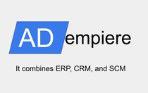 adepiere installation erp system implementation maintenance backup technical support shipping-dimensional host database optimization etc.