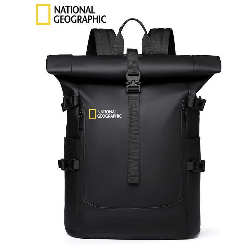 National Geographic Waterproof Men's Backpack Large Capacity Backpack Multifunctional Computer Bag Mountaineering Bag Student School Bag
