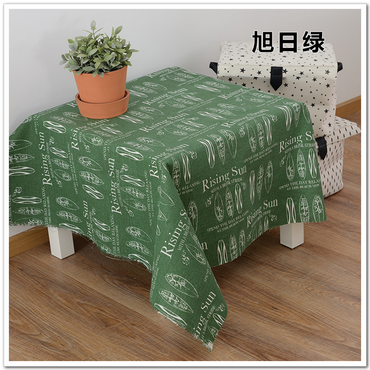 Vải nhỏ điểm bông vải nghệ thuật bàn cà phê bàn ​​tròn khăn trải bàn tùy chỉnh ren khăn trải bàn phong cách dân tộc khăn trải bàn trang trí