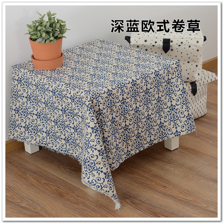Vải nhỏ điểm bông vải nghệ thuật bàn cà phê bàn ​​tròn khăn trải bàn tùy chỉnh ren khăn trải bàn phong cách dân tộc khăn trải bàn trang trí