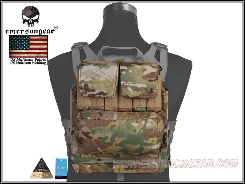 Emerson EmersonGear NCPC AVS JPC2 0 Vest Universal zipper Multi-function accessory Bag