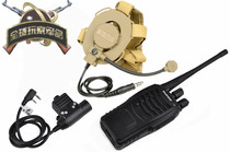 Element Z-TAC outgoing BowmanIII binaural adjustable unilateral headphone with U94 PTT plus treasure tit intercom