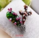 Châu Âu và Hoa Kỳ kim cương giả cánh trâm Pegasus 蜻蜓 bướm côn trùng không khí nhện trâm cài phụ nữ retro và phụ kiện pin retro huy hiệu cài áo dễ thương