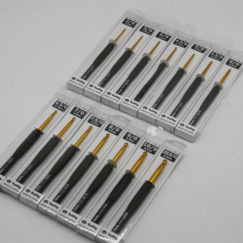 Japan imported hook needle Hiroshima Golden Single T15 series rough hook needle toolkit package DIY