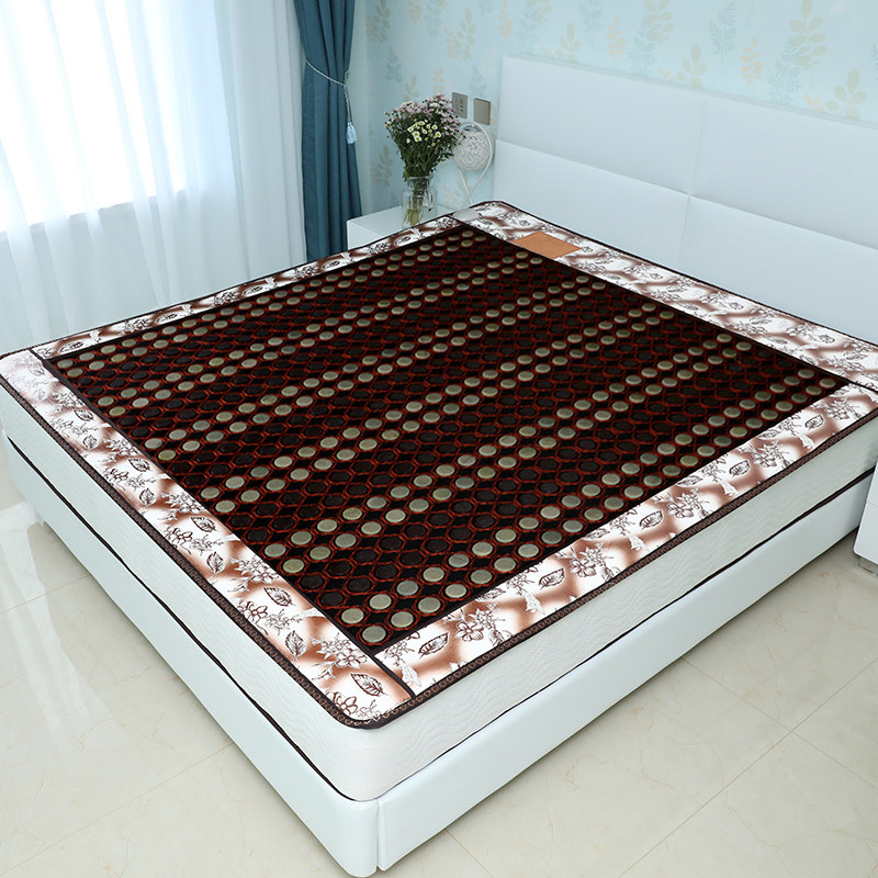 Xiu Jade Germanium Stone Nursery Maine Electric Heating Mattress Double Warm Double Cut Physiotherapy Health Blanket Ochre Medical Stone Needle Stone