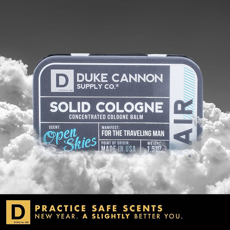 Duke Cannon-Air Force open airspace for men's solid perfume Goulon water fragrant cream 42g