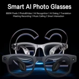Умные очки 6K AI, 800 Вт, пиксельная камера, фотохромный переводчик