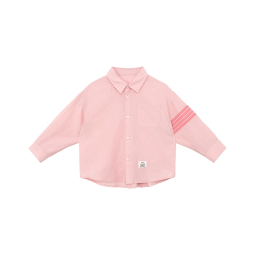 辰辰妈 Осенняя весенняя детская рубашка для мальчиков