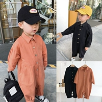 Chen Chen Ma quần áo trẻ em đẹp trai bé trai bé bỏng mùa xuân romper tay dài 1-3 tuổi jumpsuit trẻ em - Áo liền quần shop quần áo trẻ em đẹp