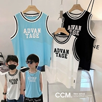 辰辰妈 Летняя одежда, летняя тонкая детская майка, спортивный дышащий быстросохнущий жилет