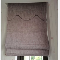 Full shading vegetarian color minimalist days style Roman cord fabric shutter lifting blinds sun protection bedroom childrens room windows