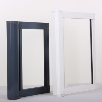 Customized high-quality invisible screen screen window anti-mosquito windproof and dustproof thick aluminum alloy frame Hangzhou measurable installation
