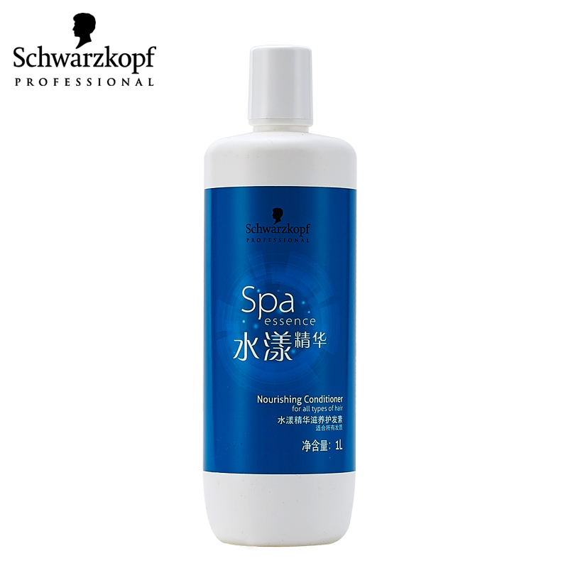 Schwarzkopf施华蔻 水漾精华滋养护发素1L 保湿补水滋润防毛躁