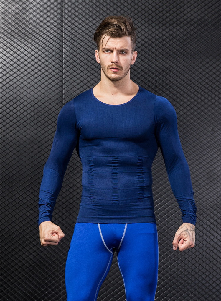 Quần dài corset tay dài cạp bụng định hình cơ thể áo thể thao không có dấu vết quần béo vô hình quần gen bụng