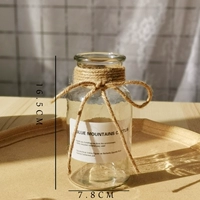 Конопляная стеклянная бутылка