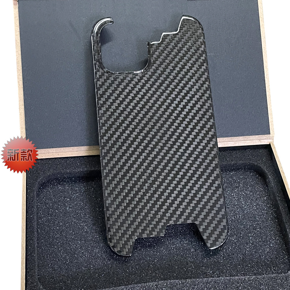 For Apple 13promax 12mini Carbon Fiber Phone Protective case 11 XSMax ultra thin XR protective cover SE78