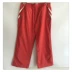 Li Ning Nữ mẫu thể thao Quần thể thao thoải mái và đơn giản 1YKB536-3 - Quần thể thao quần short the thao nữ adidas Quần thể thao