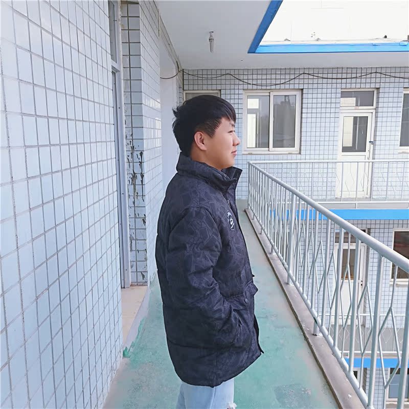 Li Ning nam ngắn xuống áo khoác thể thao mùa đông và giải trí ấm áp áo khoác xuống áo khoác nam AYMG105 - Thể thao xuống áo khoác —