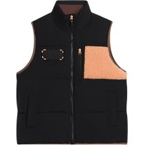 Li Ning Down Jacket Boys Winter Sports Lifestyle Series Fashionable and Comfortable Down Vest YMRS011-2