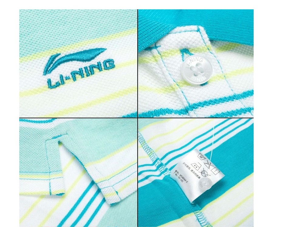Li Ning Sports Life Series Áo sơ mi nữ tay ngắn mỏng APLK044-2 áo polo nữ uniqlo